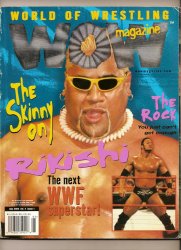 wow world of wrestling Magazine May 2000 Rikishi