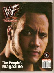 wwe wwf magazine January 1999 The Rock