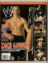 wwe wwf magazine November 2003 Zack Gowen