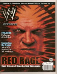 wwe wwf magazine October 2003 Kane