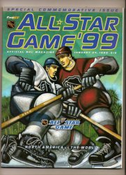 1999 NHL All Star Game Program Tampa Bay