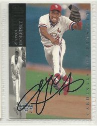 Aaron Holbert Signed autographed Card 1994 Upper Deck