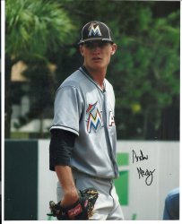 Andrew Heaney Autographed Signed 8x10 Photo Marlins Top Prospect