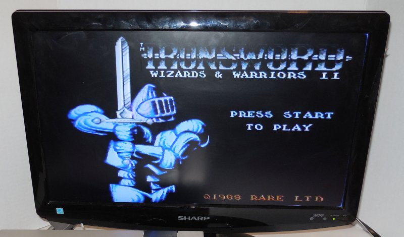 Image 2 of Nintendo Ironsword Wizards & Warriors 2 Video Game NES