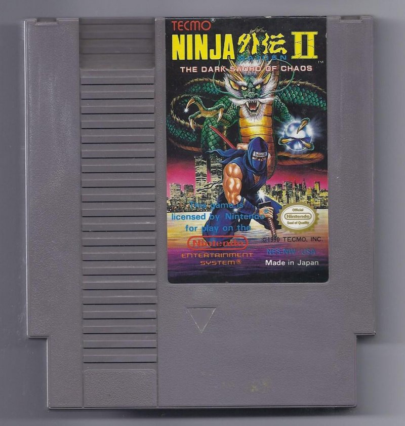 Image 0 of Nintendo  Ninja Gaiden II: The Dark Sword of Chaos Video Game NES