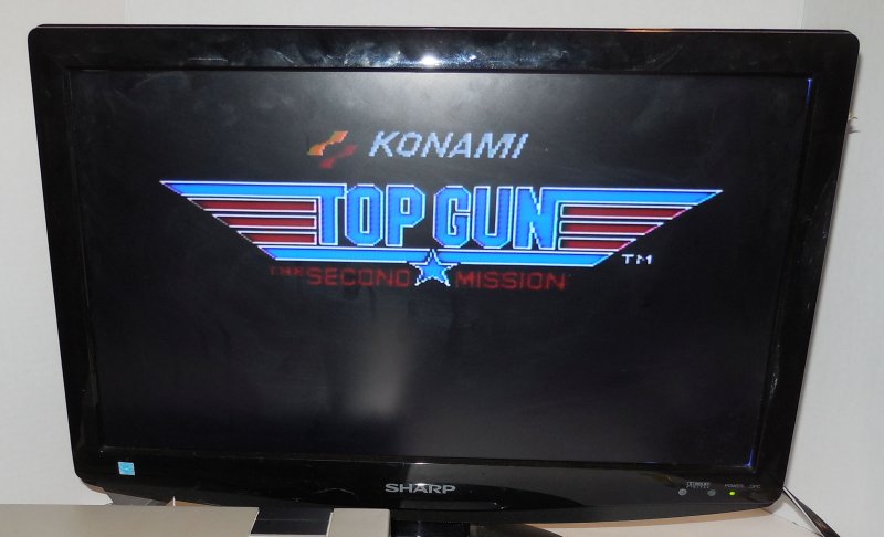 Image 2 of Nintendo Top Gun The Second Mission Video Game NES