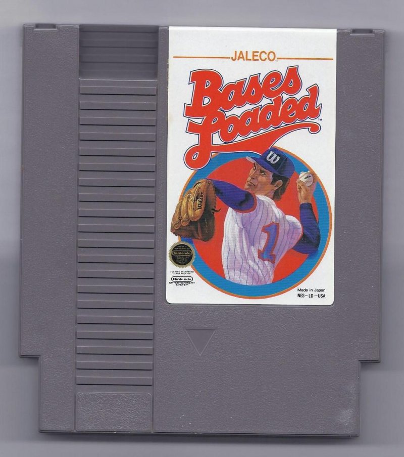 Image 0 of Nintendo Bases Loaded Video Game NES