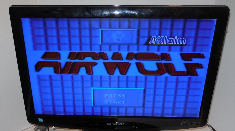 Image 2 of Nintendo Airwolf Video Game Nes