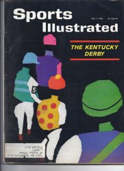 1962 Sports Illustrated Magazine May 7th Kentucky Derby Ridan, Jack Nicklaus