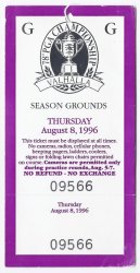 1996 PGA Championship Full Ticket Thursday 8 8 1st Round Mark Brooks