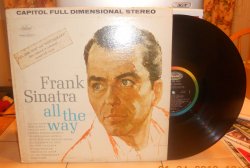 Frank Sinatra All The Way Capitol SW1538 LP Record