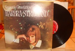 Season's Greetings from Barbra Streisand... And Friends Columbia Vinyl Record LP