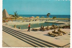 Hazelegers Flamboyant beach hotel casino curacao netherlands antilles Postcard