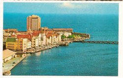 Harbor Entrance curacao N.A. Netherlands Postcard