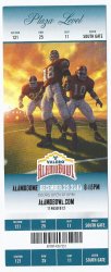 2010 Alamo Bowl Game Full Unused Season ticket Oklahoma State Arizona