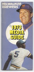 1973 Milwaukee brewers Media Guide
