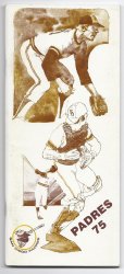 1975 San Diego Padres Media Guide