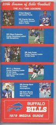 1979 Buffalo Bills Media Guide