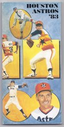 1983 Houston Astros Media Guide