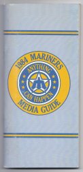 1984 Seattle Mariners Media Guide