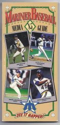 1985 Seattle Mariners Media Guide