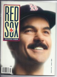 1989 Red Sox Official Yearbook MLB Baseball