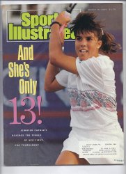 1990 Sports Illustrated Magazine March 19th Jennifer Capriati Tennis