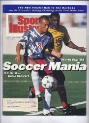 1994 Sports Illustrated Magazine July 4th Ernie Stewart US Soccer