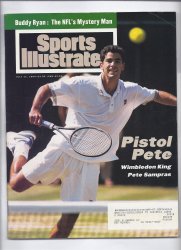 1994 Sports Illustrated Magazine July 11th Pete Sampras wins Wimbledon