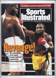 1994 Sports Illustrated Magazine November 15th Evander Holyfield Boxing