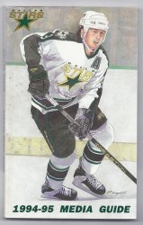 1994-95 Dallas Stars Media Guide
