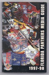 1997-98 Florida Panthers Media Guide
