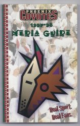 1997-98 Phoenix Coyotes Media Guide