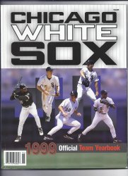 1999 Chicago White Sox Yearbook Frank Thomas