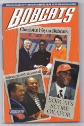 2004-05 Charlotte Bobcats Media Guide