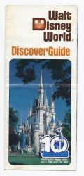 1981 Walt Disney World Discover Guide 