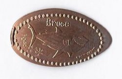 disney Pressed Penny Bruce Finding Nemo