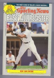 1992 The Sporting News Baseball Register