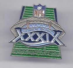 super bowl 39 XXXIX pin