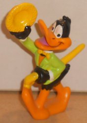 Vintage 80's Applause Warner Brothers Daffy Duck PVC figure RARE