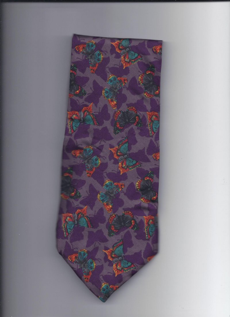 perry ellis silk tie
