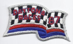 1987 Daytona 500 patch
