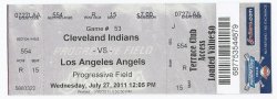 ervin santana No Hitter Full Unused Box Office Ticket 7 27 2011