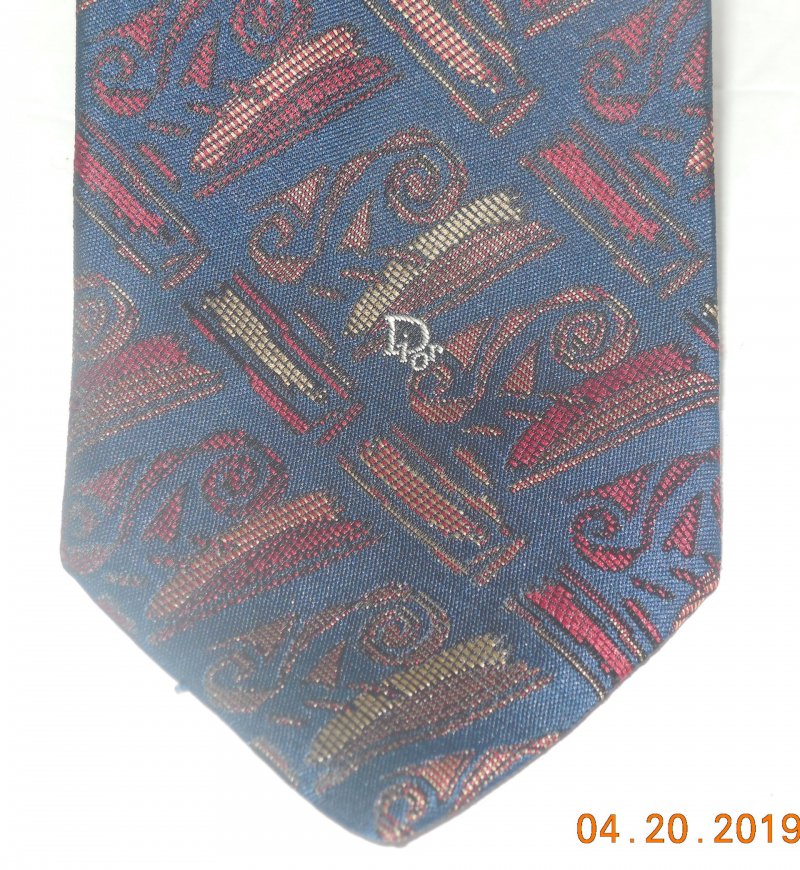 Image 2 of Christian Dior polyester tie 58