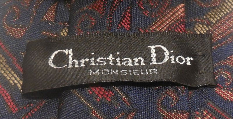 Image 3 of Christian Dior polyester tie 58