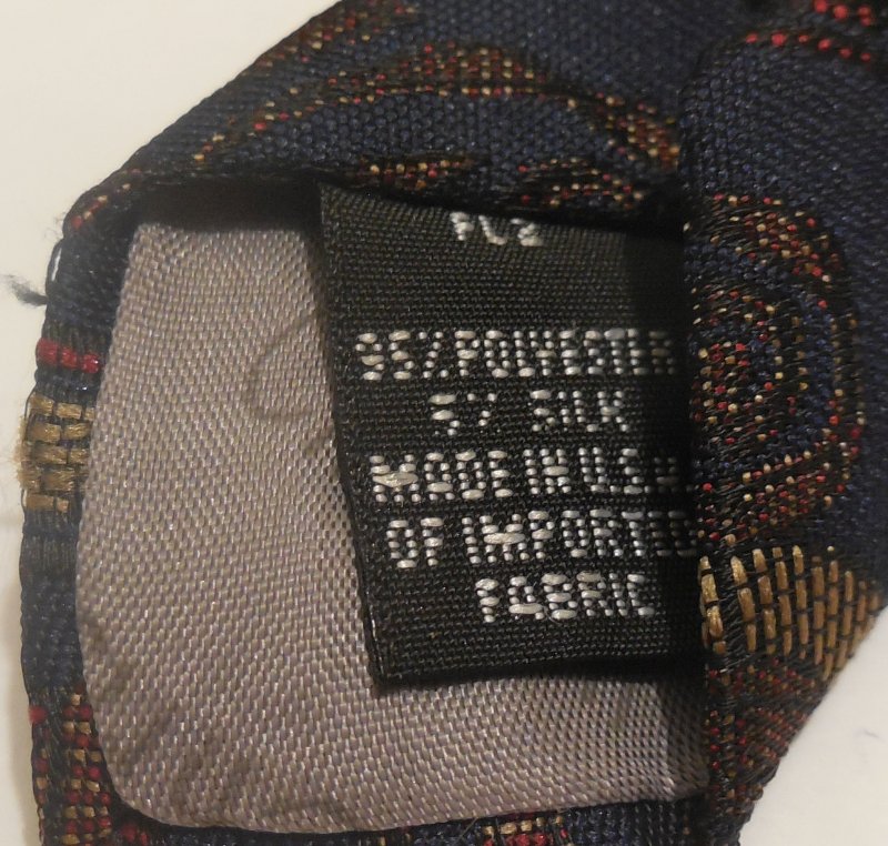 Image 4 of Christian Dior polyester tie 58