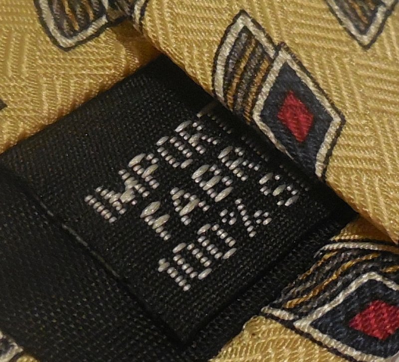 Image 4 of Van Heusen 100% silk Tie 58