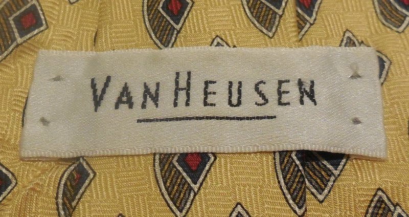Image 5 of Van Heusen 100% silk Tie 58