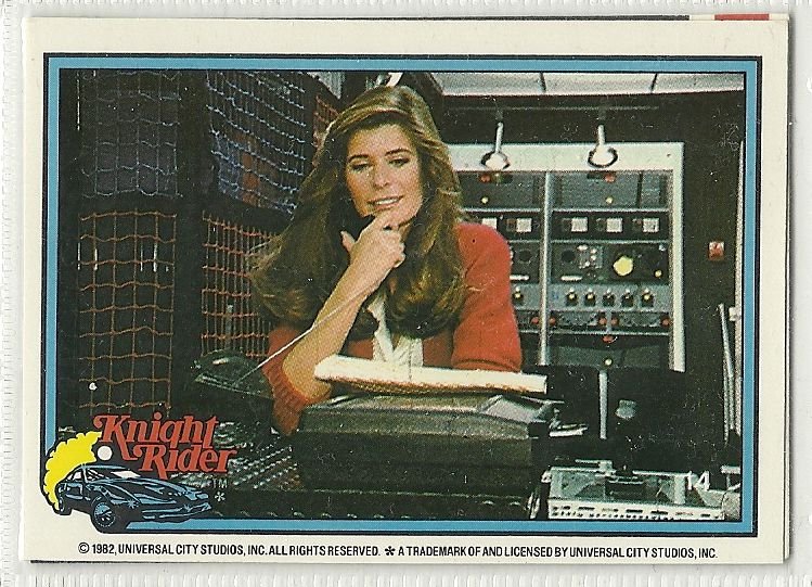 1983 Donruss Knight Rider Card #14