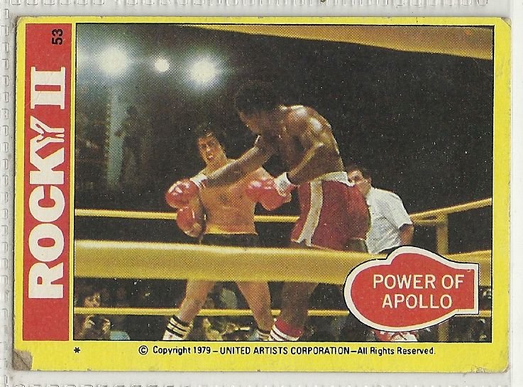 Image 0 of 1979 Topps Rocky II #53 Power of Apollo